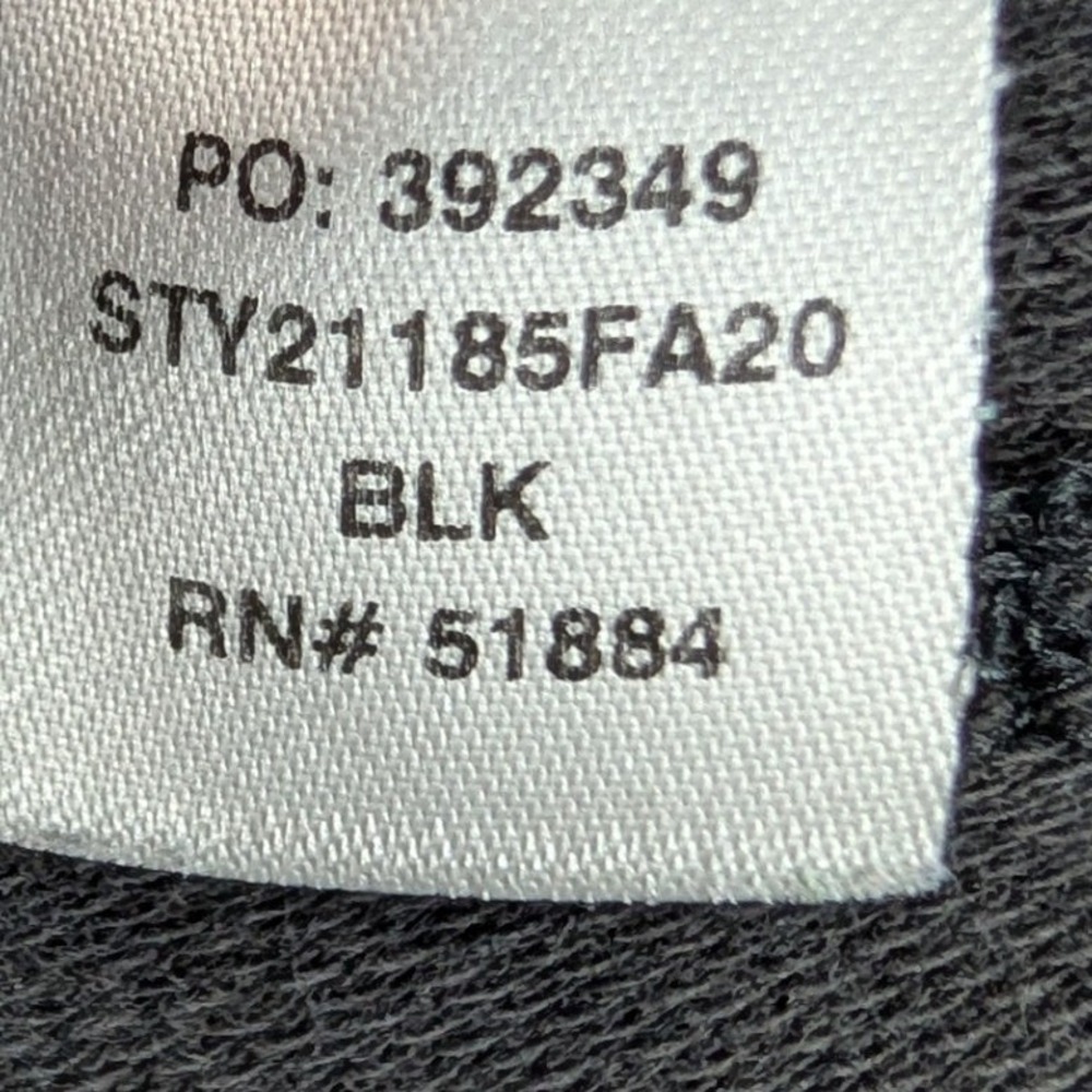 Patagonia Organic Cotton Joggers Mens Large Black Drawstring Pants L - Picture 12 of 14